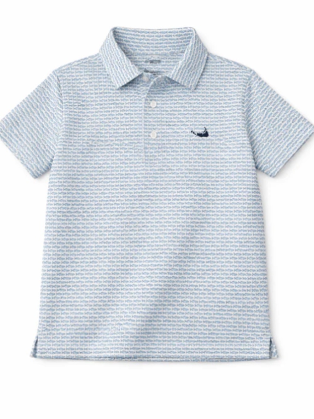 Boys' Performance Printed Sankaty Polo (Size: 3T)